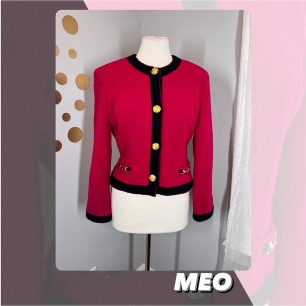 EUC Meo Boucle Blazer